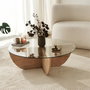 Hanah Home Mesa de centro Lily - Sapphire Oak